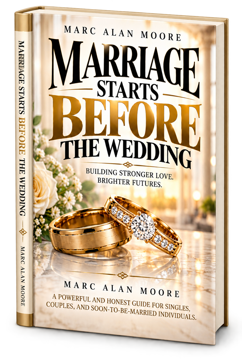Marriage Starts Before the Wedding by Marc Alan Moore hardcover book